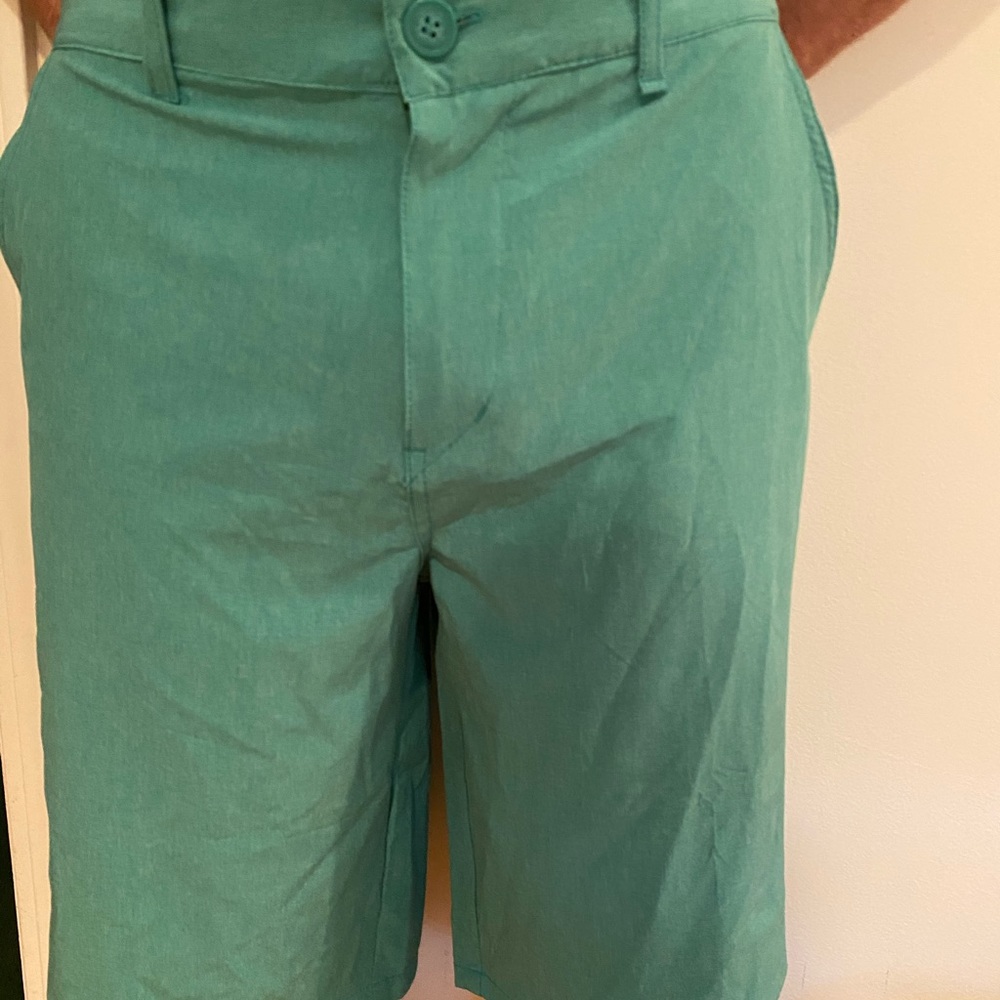 Men’s teal shorts